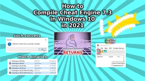 cheat engine for windows 10.